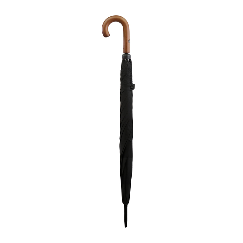 Fulton Huntsman Gents' Walking Stick Umbrella with Dark Wood Handle